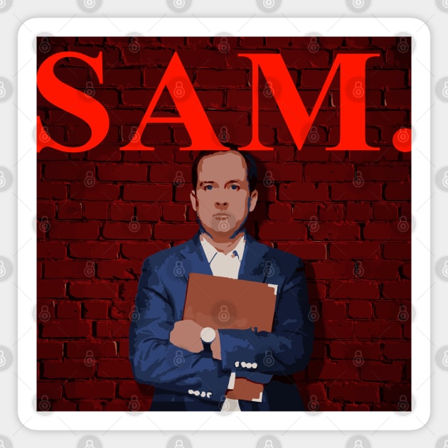 SAM. Sticker by OptionaliTEES